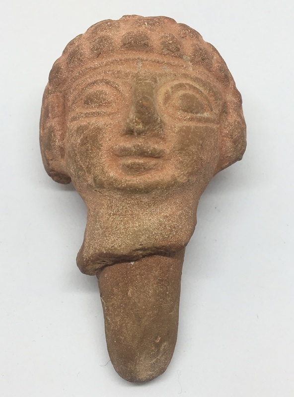 Molded head with peg. TEN I 246; 273; 299. ~Pl 85:12